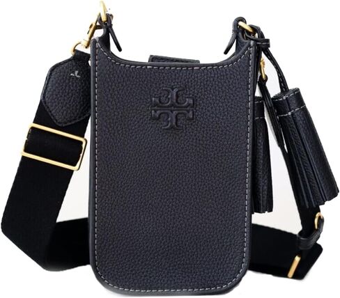 Tory Burch Women’s Thea Cellphone Crossbody (Black) in Saudi Arabia