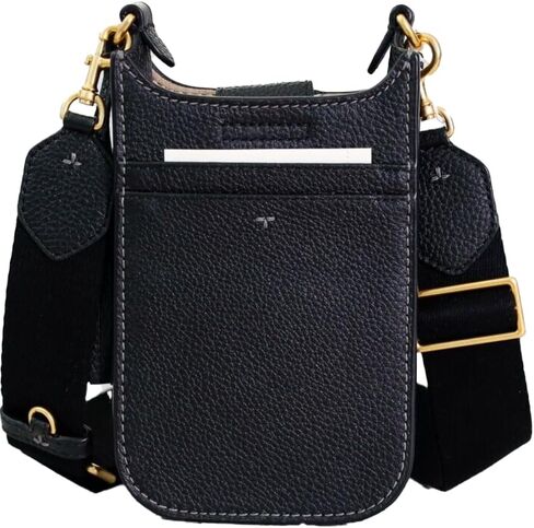 Tory Burch Women’s Thea Cellphone Crossbody (Black) in Saudi Arabia
