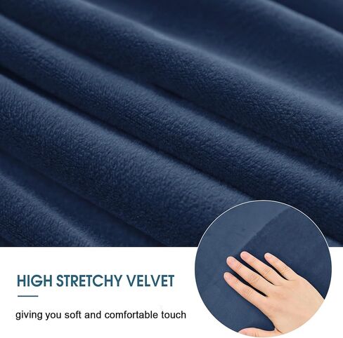 Ottoman Cover Rectangle,Stretch Velvet Ottoman Covers Thick Ottoman Covers Slipcover Rectangle Ottoman Slipcovers Soft Storage Ottoman Foot Rest Cover with Elastic Bottom Red Large in Saudi Arabia