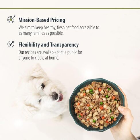 JustFoodForDogs طعام الكلاب الطازج المجمد للبشرة الحساسة والحساسية، صحة المفاصل، وجبة كاملة أو طعام للكلاب من الدرجة البشرية، دعم المفاصل والجلد، 18 أونصة (عبوة من 21 قطعة) in Kuwait