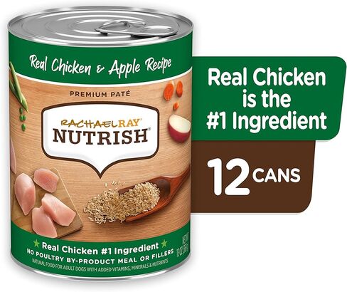 راشيل راي نوتريش أغذية الكلاب الرطبة الطبيعية الممتازة، مجموعة متنوعة من المأكولات المفضلة اللذيذة، حوض سعة 8 أونصة (عبوة من 6 قطع) in Kuwait