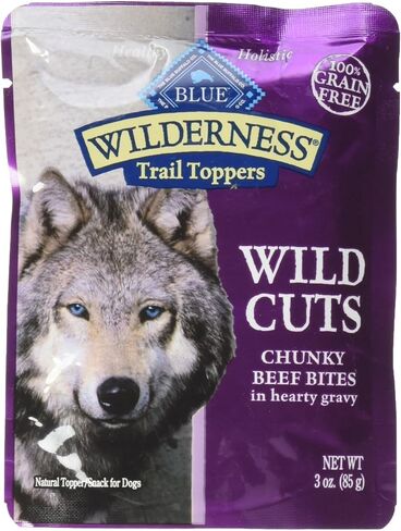Blue Buffalo Wilderness Trail Toppers Variety Pack Wet Dog Food 3 oz, 12 ct in Saudi Arabia