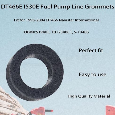 Fuel Line Grommets Seal Sleeves 6Pcs Aftermarket Parts Fit For 1994-2008 Navistar International DT466E DT466 i530E. in Saudi Arabia