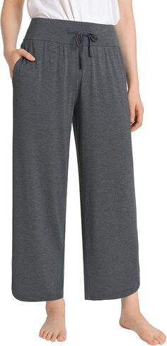 Latuza Women's Petite Length Lounge Pants Comfy Casual Pants Loose Fit in Saudi Arabia