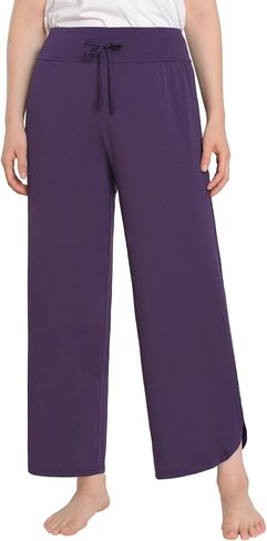 Latuza Women's Petite Length Lounge Pants Comfy Casual Pants Loose Fit in Saudi Arabia