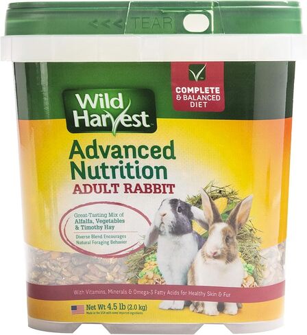 Wild Harvest WH-83544 Wild Harvest Advanced Nutrition Diet for Rabbits, 4.5-Pound in Saudi Arabia
