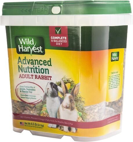 Wild Harvest WH-83544 Wild Harvest Advanced Nutrition Diet for Rabbits, 4.5-Pound in Saudi Arabia