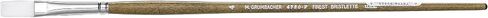 Grumbacher Bristlette Flat Oil and Acrylic Brush, Synthetic Bristles, Size 6 (4720F.6) in Saudi Arabia