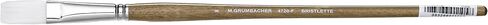 Grumbacher Bristlette Flat Oil and Acrylic Brush, Synthetic Bristles, Size 6 (4720F.6) in Saudi Arabia