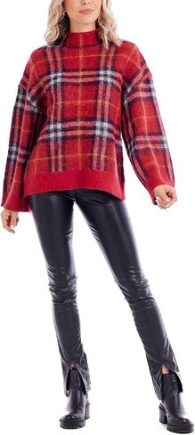 Mud Pie Women's Jenson Plaid Sweater in Saudi Arabia
