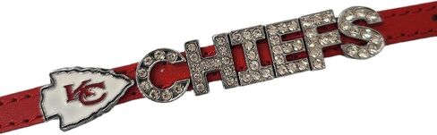 CLGIFT Leather Charm Bracelet - 8mm Silver Rhinestone Slide Letters for Jewelry/Crafting/Wristbands/DIY Jewelry in Saudi Arabia