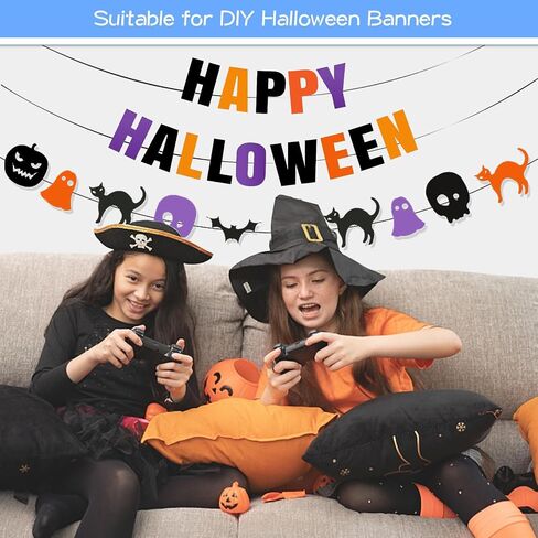 240 Sheets Halloween Cardstock 8.5 x 11" Thick Cardstock, 180gsm/65lb Cover, Double Sided Paper Card Stock for Halloween Card Making Arts Crafts Invitations Greeting Gift Tags(Black Orange Purple) in Saudi Arabia