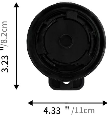 غطاء الغاز لحفارة John Deere Hitachi فولفو، غطاء الديزل القياسي لخزان الوقود AT323462 43843622 in Kuwait