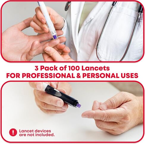 Ever Ready First Aid Sterile Twist-Cap Lancets 30G Purple - 150 Count in Kuwait