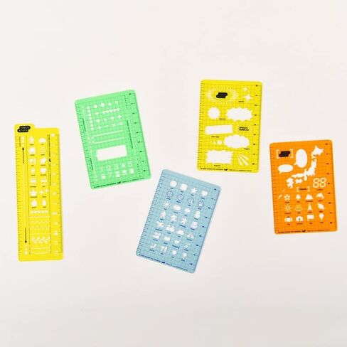 Hobonichi Techo Accessories Hobonichi Stencil - Activities in Saudi Arabia
