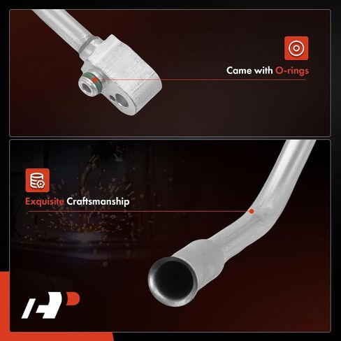 A-Premium A/C Liquid Line Hose Assembly Compatible with Ford Edge 2011-2014, Lincoln MKX 2011-2014, 3.5L 3.7L, Condenser to Evap, Without Orifice Tube in Saudi Arabia