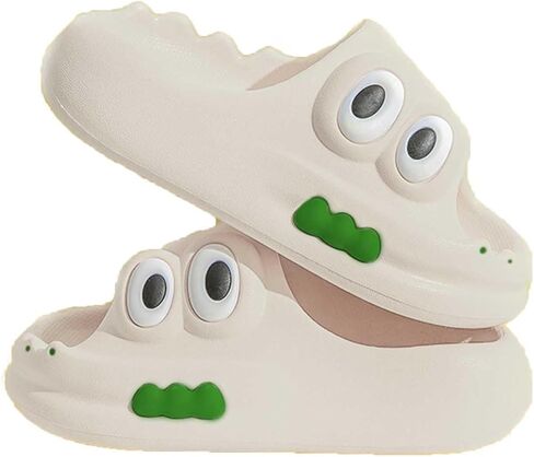 Kids House Slippers Boys Girls Cute Cartoon Animal Non-slip Water Shoes Unisex Child Comfy Quick Dry Summer Shower Sandals for Indoor Bathroom Outdoor Beach Swimming Pool in Saudi Arabia