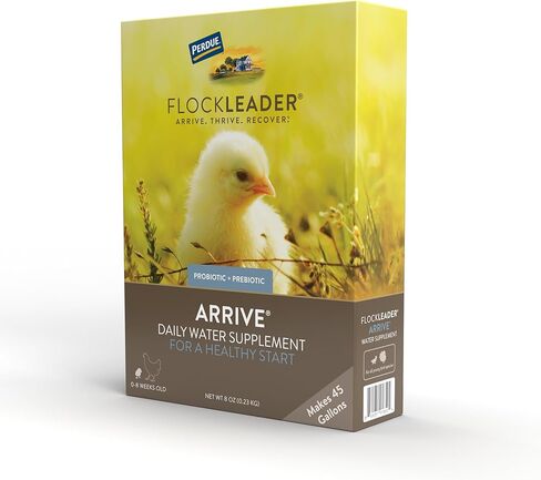 FlockLeader Recover 911، إلكتروليت بروبيوتيك أوريجانو، مكمل للإجهاد الشديد لقطيع الدجاج، 8 أونصة in Kuwait