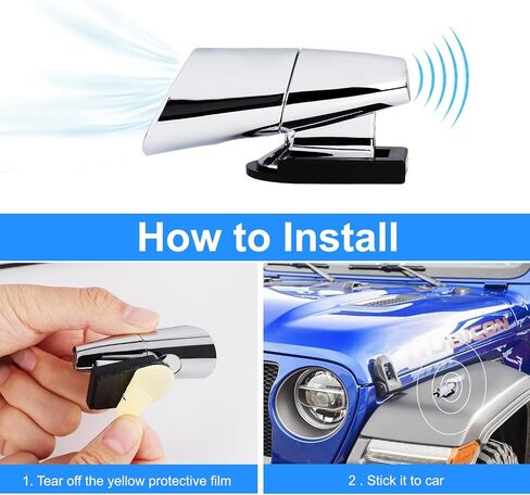 4pcs Deer Warning Whistles Device for Cars, Anti-Deer-Ultrasonic-Whistles for Vehicles Bumper Grill, Save Deer Animal Horns Alerts Deterrent Device Invisible Protector for Auto SUV Truck Motorcycles in Saudi Arabia
