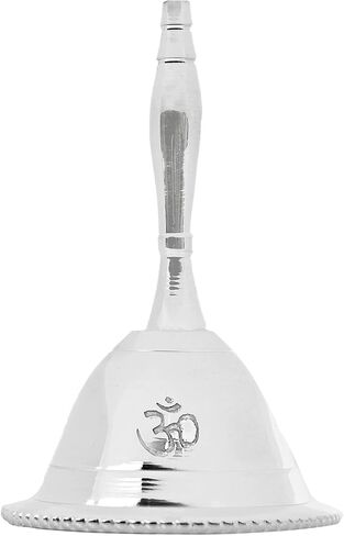 Altar Bell - Silver Plated - 3 Inches H (Plain) in Saudi Arabia