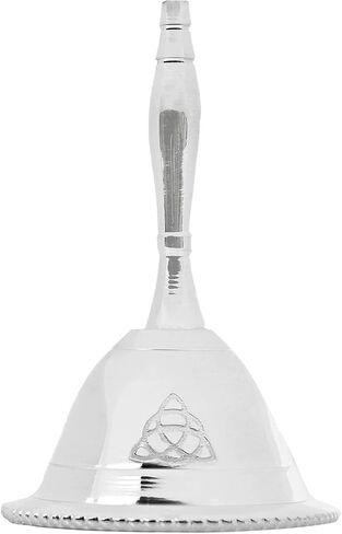 Altar Bell - Silver Plated - 3 Inches H (Plain) in Saudi Arabia