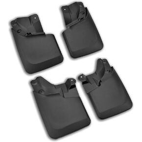 Tecoom Mud Flaps Splash Guards Compatible with Ford Ranger 2019 2020 2021 2022 2023, Heavy Duty Front and Rear Mud Flaps, Easy Installation ABS Molded 4PCS