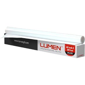Lumen Standard PPF Film for Car - 60" x 50' Durable TPU Upto 7 Years, Basic Self-Healing, UV Resistant, Universal Fit, Cost-Effective Car Paint Protection Film - E150