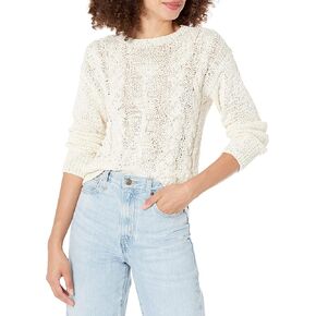 Vince Women's Textured Cable Crew