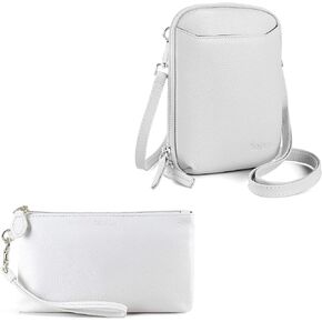 befen Leather Wristlet Clutch Cell Phone Wallet