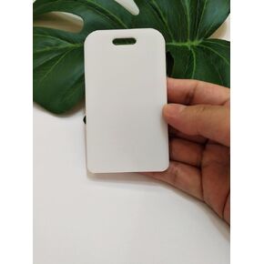 10pcs of Acrylic Rectangle Luggage Tags, Blank Acrylic Rectangle, Acrylic Blanks, Keychain Blanks, Acrylic Reserve Seating Tag (Black)