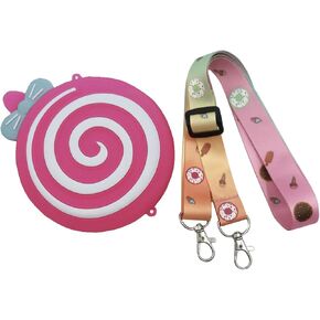Lollipop Purse Crossbody Bag- Lovely Lollipop Pouch Wallet Key Bag Credit Card Money Bag, Gift for Girls Kids Purse Women Wallet Party Favors