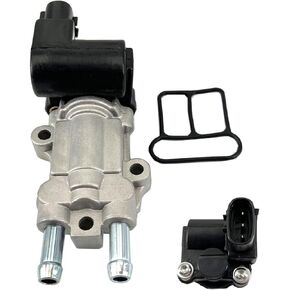 Idle Air Control Valve IACV 22270-0D040 Compatible with 2002-2006 Corolla, 2003-2006 Matrix, 2003-2006 Vibe - Replace 222700D040 IAC Valve