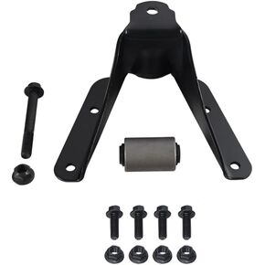 Pair Rear Leaf Spring Shackle Bracket Forward Mounting Repair Kit LH and RH Set Replacement for 1980-1996 Ford F150 Truck 722-002