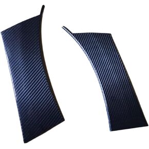 Fender Add-on Cover Trim fit for SUBARU WRX STI/STI 2008-2014 Real Dry Carbon Exterior Overlay Lightweight Strong with UV-Resistant Clear Coating Decorative Trim(2PCS/PAIR)