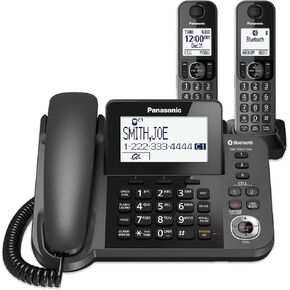 Panasonic KX-TGFA30M DECT 6.0 Additional Digital Cordless Handset for KX-TGF38 Series, Metal