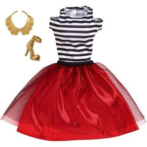 Barbie Complete Look Fashion Pack -Striped Top Ruby Skirt in Saudi Arabia