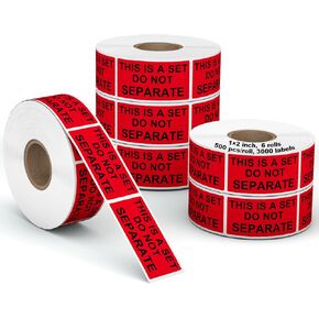 500pcs Food Labels,1 x 3 Inch Freezer Labels Removable for Food Containers, Mason Jar Labels, No Residue Food Storage Labels Perfect for Kitchen