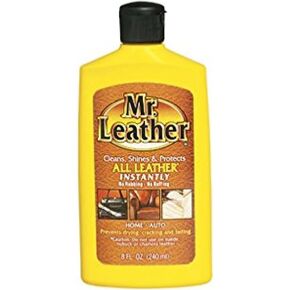 Cleaner and Conditioner - Leather Conditioner to Shine & Protect – Leather Protector Liquid – Use as Sofa Cleaner, Boot Cleaner, or Furniture Cleaner (8 oz)