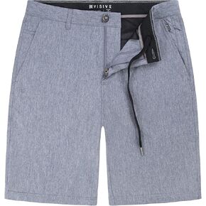 Visive Hybrid Shorts for Mens, Premium Golf Stretch Board Shorts, Mens Swim Trunks, Summer Shorts, Big Mens Size 30-44