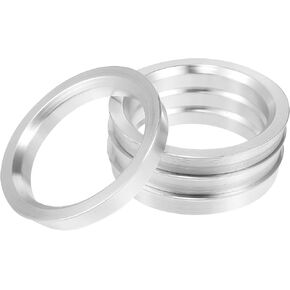 X AUTOHAUX 4pcs OD 70.1mm to ID 65.1mm Aluminum Alloy Car Hub Centric Rings Wheel Bore Center Spacer
