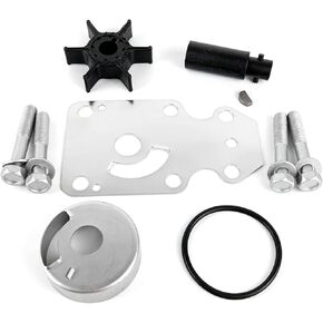 68T-W0078-00-00 Water Pump Impeller Repair Kit Replacement for Yamaha 6 8 9.9 HP F6 F8 F9.9 Outboard 4-Stroke Boat Motor Engine Parts replaces 68T-W0078-01-00 68TW00780100 Sierra 18-3450