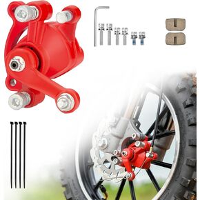 RUTU Front Disc Brake Calipers with Brake Pad Compatible with Doodle Bug DB30 and MX650, Kids' Mini Bikes, Pocket Bikes, Razor MX500 Mini Bike 43 47 49cc Mini ATV Goped Scooter Gasoline Scooters