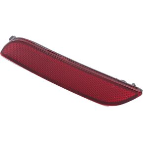 Bumper Reflector Rear Left 6.50"x1.14" Bumper Reflector Side Marker No.8192006060 for Toyota Camry 2019-2024 Plastic Red Durable