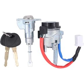 ApplianPar Ignition Lock Cylinder and Front Driver Side Door Lock Cylinder for Hyundai Elantra 2011-2016