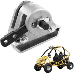 Mechanical Brake Caliper and Bracket with Pads Fit for Go Kart 9598 9597 Manco Yerf-Dog Carter ASW Bristers Airheart MB-1 Predator 212cc 196cc 6.5hp gx160