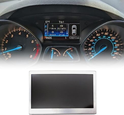 شاشة ملونة LCD مقاس 4.2 بوصة من GXARTS متوافقة مع Ford Escape Focus Edge Explorer 2013 2014 2015 2016 150 ميل في الساعة أداة عداد السرعة LQ042T5DZ11 LQ042T5DZ13A in Saudi Arabia