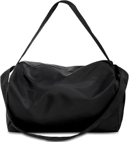 حقيبة رياضية صغيرة، حقيبة من القماش الخشن مقاومة للماء مع جيب داخلي، حقيبة حمل للتمرين، حقيبة خفيفة الوزن طوال الليل في عطلة نهاية الأسبوع، حقيبة رقص اليوغا الرياضية قابلة للطي، حقيبة سفر على الكتف للرجال والنساء in Kuwait