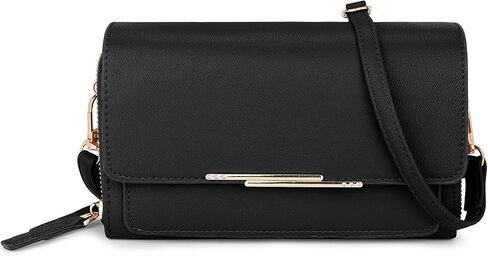 Uromee Crossbody Bags for Women Vegan Leather Cell Phone Purse Card Holder Small Wristlet Wallet Handbag in Saudi Arabia