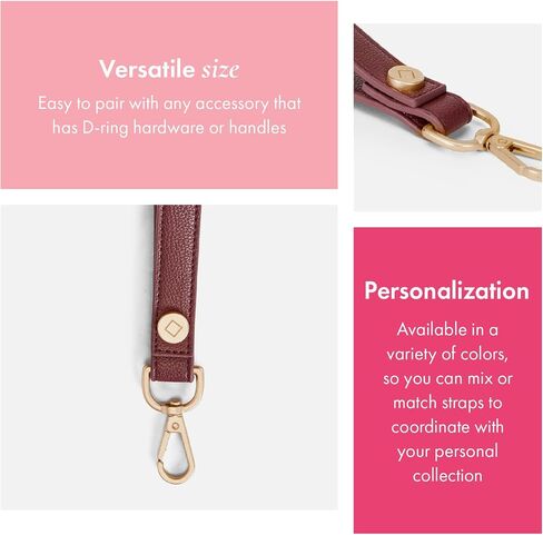Gifts Wristlet Strap, Wallet Wristlet Strap for D-Ring Wallets in Saudi Arabia