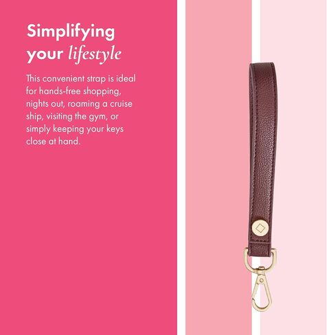 Gifts Wristlet Strap, Wallet Wristlet Strap for D-Ring Wallets in Saudi Arabia